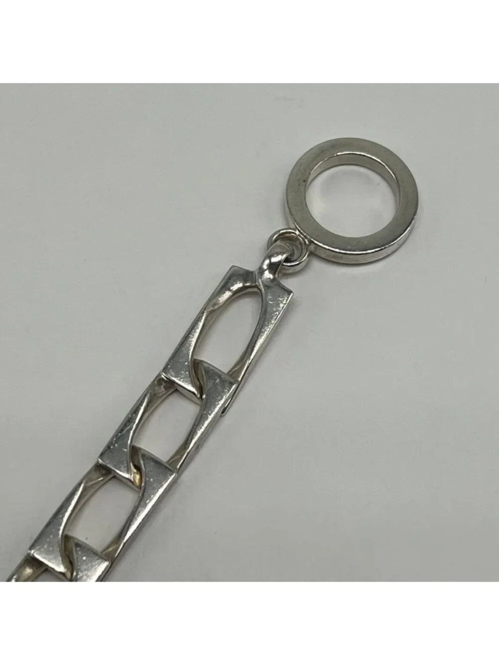 Gucci Vintage Figaro Bracelet Silver